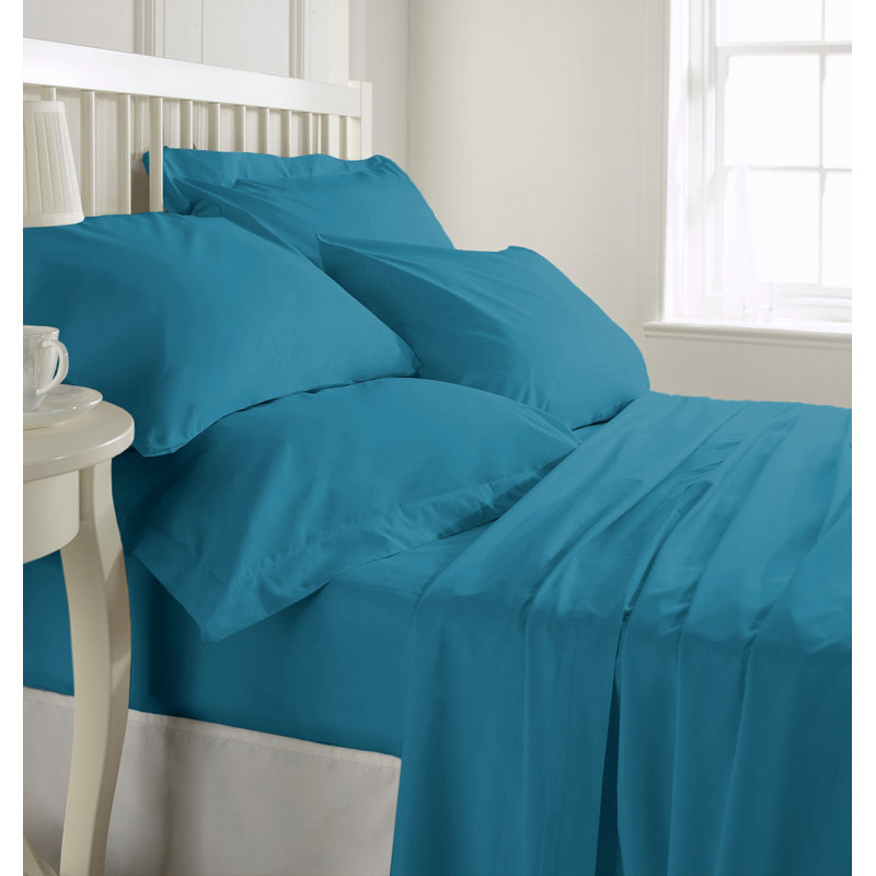 Ensemble de draps 100% coton 200 fils Milford, Double