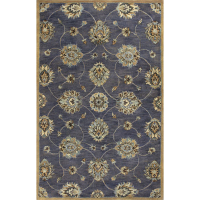 Lucio Wool Floral Indoor Rug