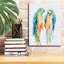 «Colorful Parrots I» par Alan Majchrowicz, estampe numérique sur toile-86846421