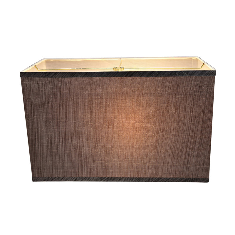 10'' H Synthetic Fabric Rectangle Lamp Shade