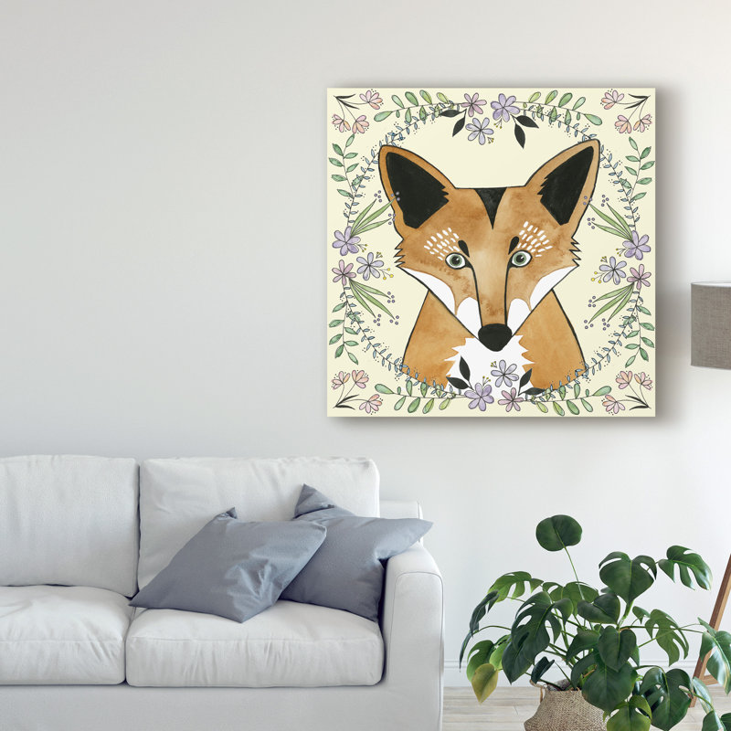 « wild child i », art sur toile, H 35 po x l 35 po x P 2 po