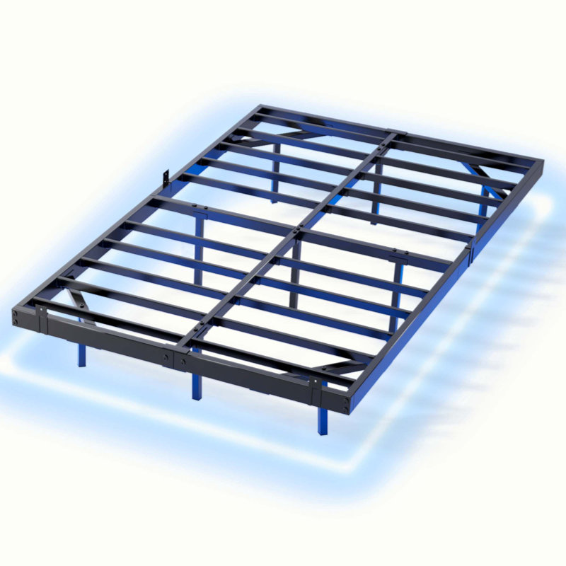 Structure de lit flottante double, Double