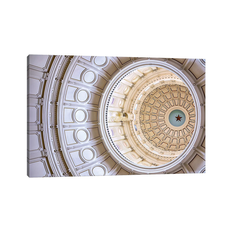 Austin Dome - Wrapped Canvas Print, 20.32cm H x 30.48cm W