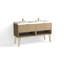 Modo 60" W Freestanding Double Bathroom Vanity with Dawson Leg-824200131-824200132-856488671