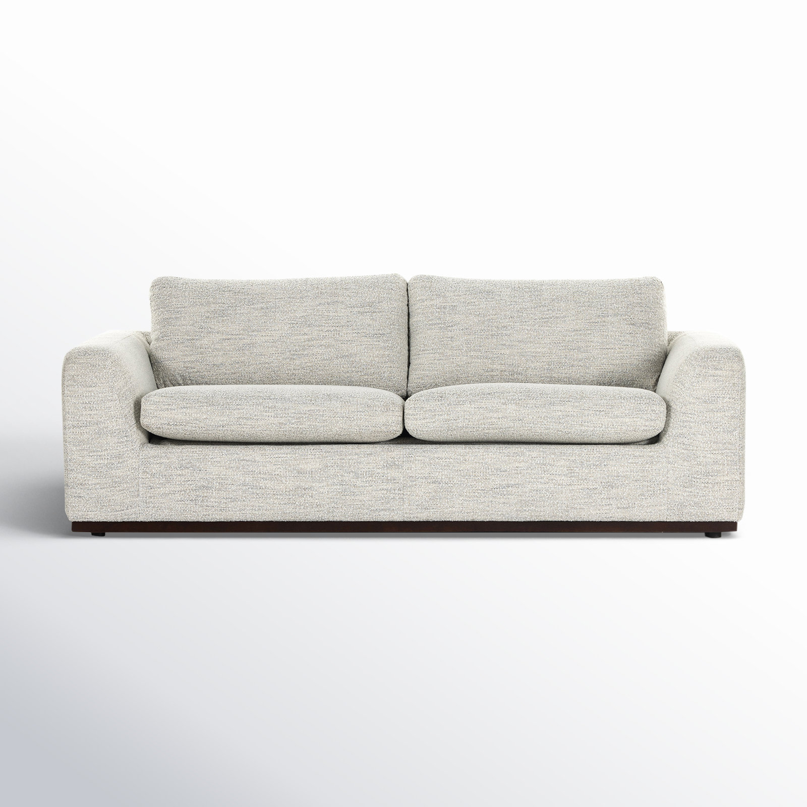 Berger 88.5'' Upholstered Sleeper Sofa, Gray Fabric