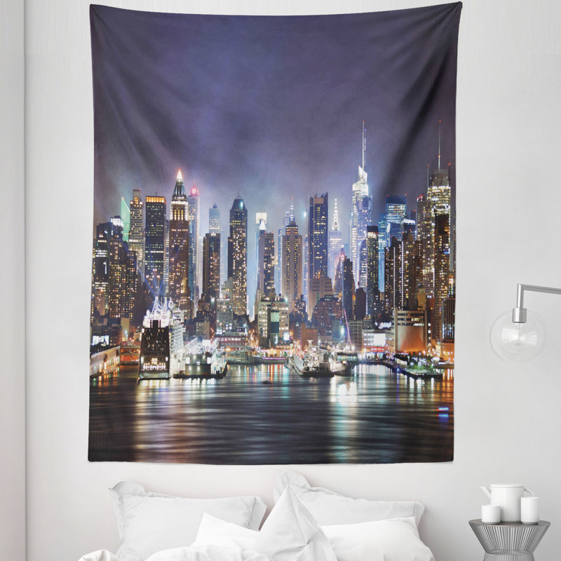 Microfiber Wall Hanging, 223.52cm H x 172.72cm W