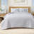 Blue Seashell Quilt Set with Shams-133568092