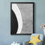 «Black and White Abstract II», reproduction sur toile encadrée-794834935-794834195