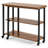 Patented 360° Free Rotating Sofa Side Table with Storage Shelves and Casters
