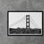 Golden Gate Bridge Tower Iii Print by Tim Klein