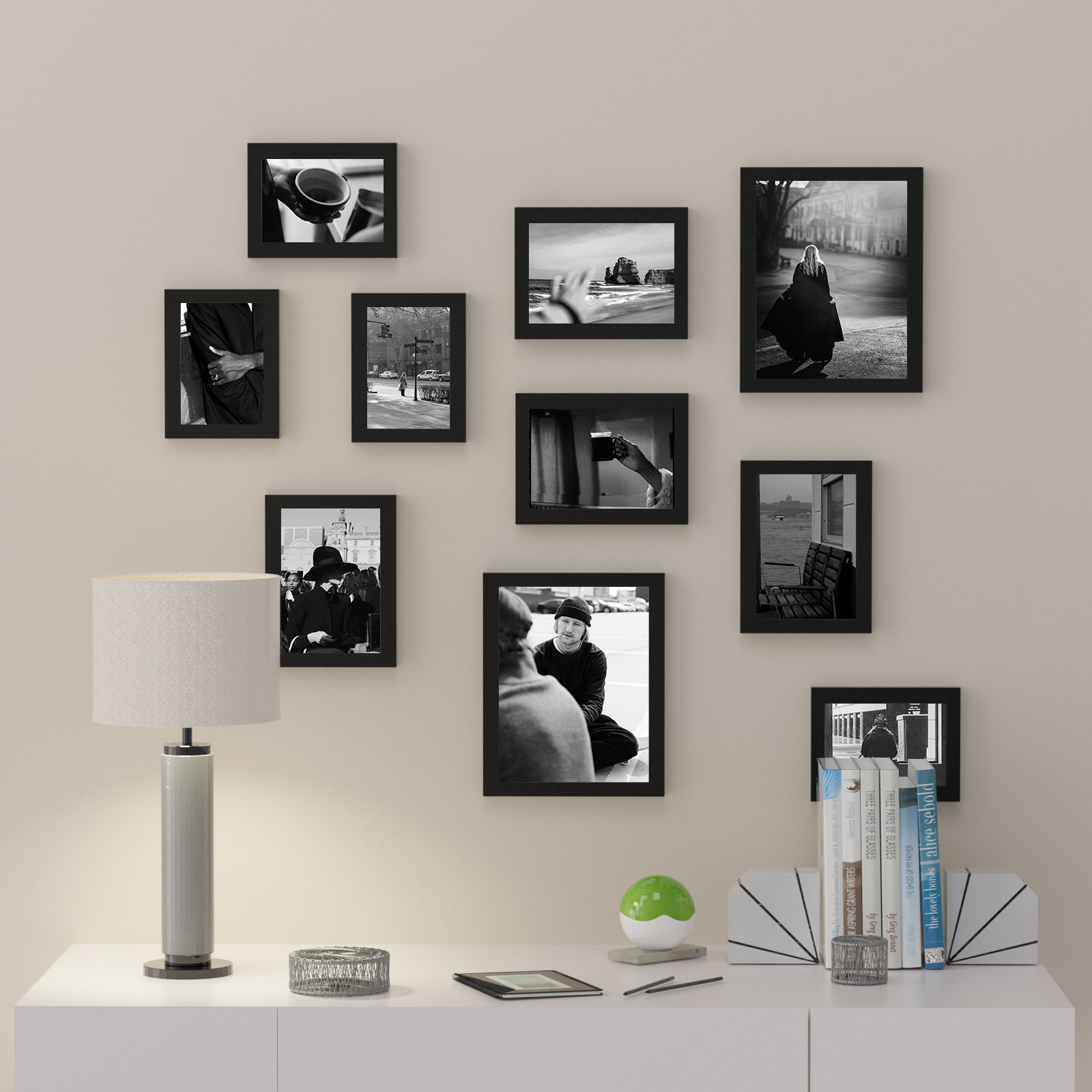 Latitude Run® Anuja Picture Frame Collage Wall Gallery Frame & Reviews ...