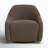 Fiera Upholstered Swivel Barrel Chair-1814089272