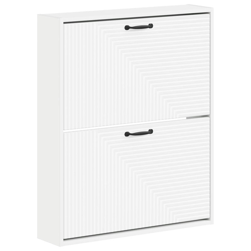 Shoe Storage, White, 86 cm H x 71 cm W x 17 cm D