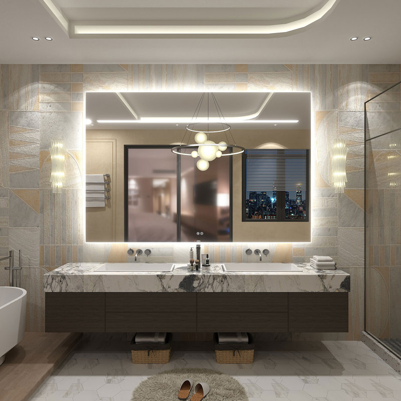 Miroir de salle de bain , 60 po x 40 po