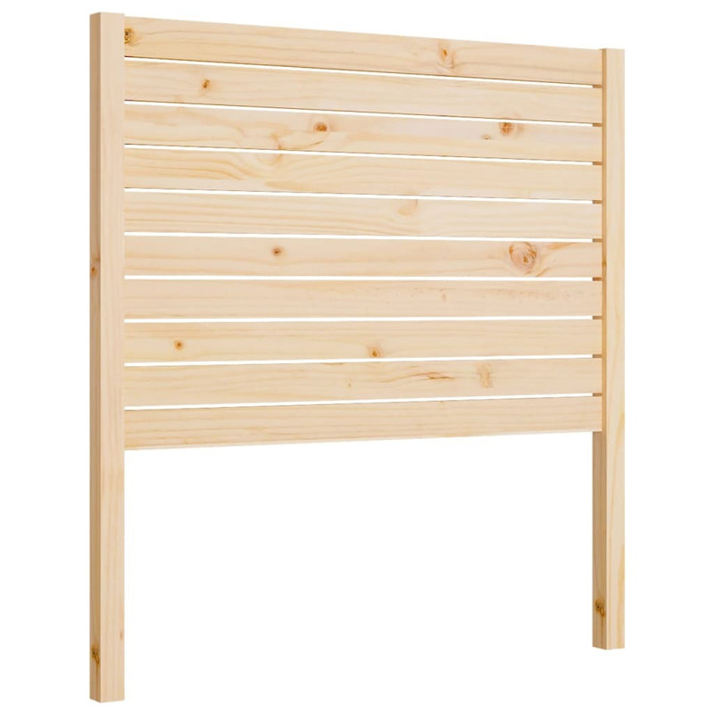 Jamael Solid Wood Headboard, 81 x 100 cm, Brown