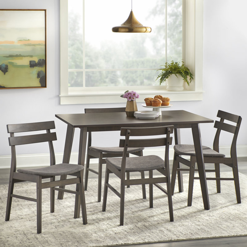 Ensemble repas pour 4 personnes Myarlen, Gris