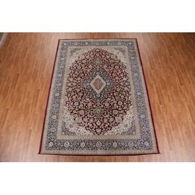 Rug Source Red Floral Tabriz Turkish Area Rug 9x13