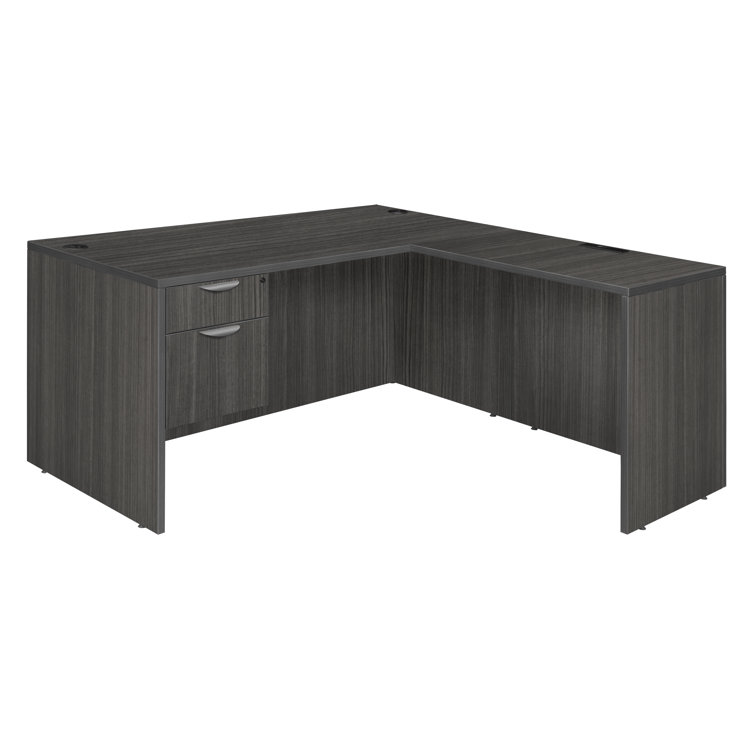 Regency Legacy L Desk with Single Pedestal Drawer Unit