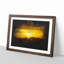 Sunset In Austria - Single Picture Frame Print on MDF-56864165-56864171
