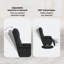 Faux Leather Massage Chair-454328712