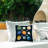Abstract Indoor/Outdoor Throw Pillow