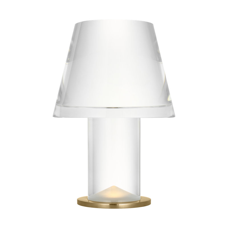 Beryl LED Table Lamp, Hand-Rubbed Antique Brass