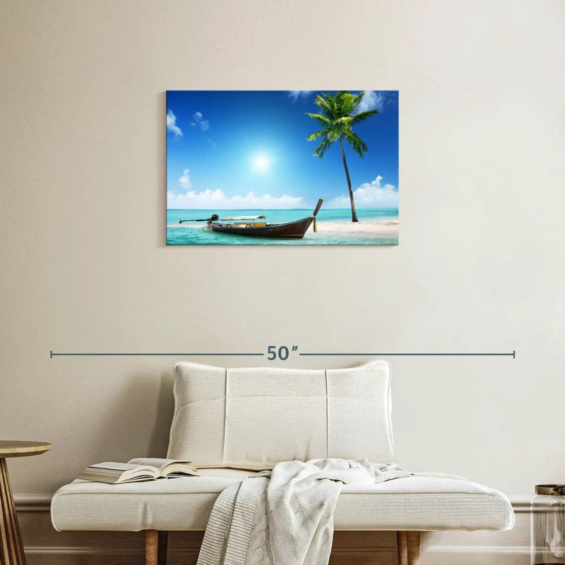 Mehar Tropical Beach Boat, 20" H x 30" W
