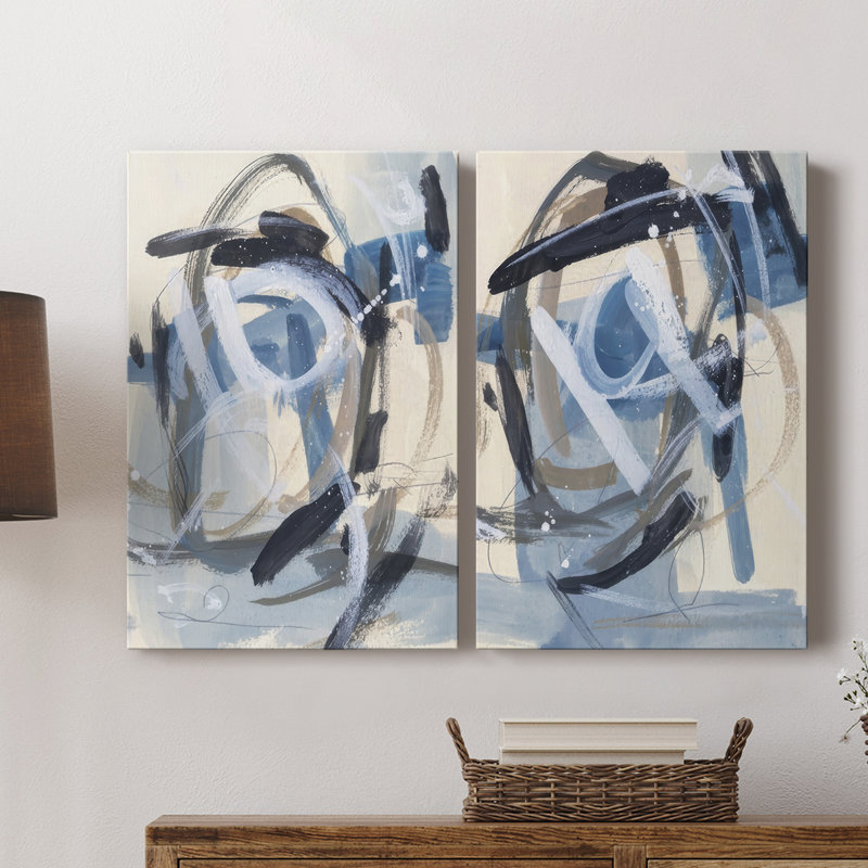 Toile tendue avec châssis lune I-Premium Gallery - prêt à être accroché