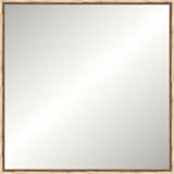 Silver Beaded Old World Mirror