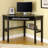 Blithe Corner Solid Wood Base Computer Desk