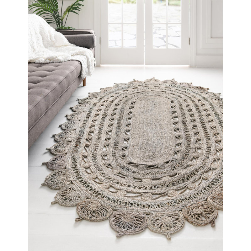 Michiel Oriental Indoor Rug, Oval 4'1" x 6'1"