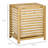 HOMCOM Bamboo Laundry Hamper With Lid-515336536-515336533