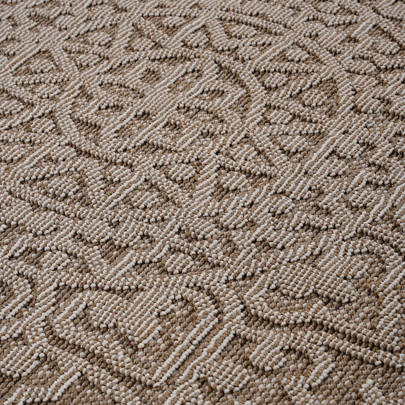 8x10 Beige Medallion Home Rug - Stain-, Fits Any Room Entryway Decoration , Adds Style, Rectangle 8' x 10'
