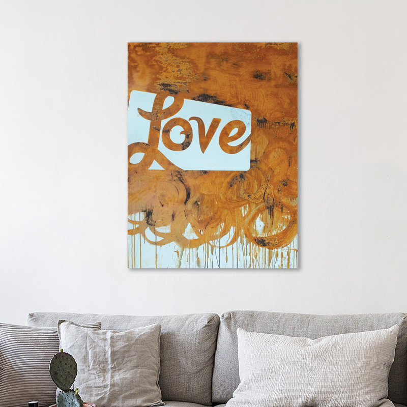 Love by Kent Youngstrom - Wrapped Canvas Painting, 122 cm H x 91 cm W x 4 cm D