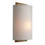 Applique murale 1 lumière en lin Riley-123430649