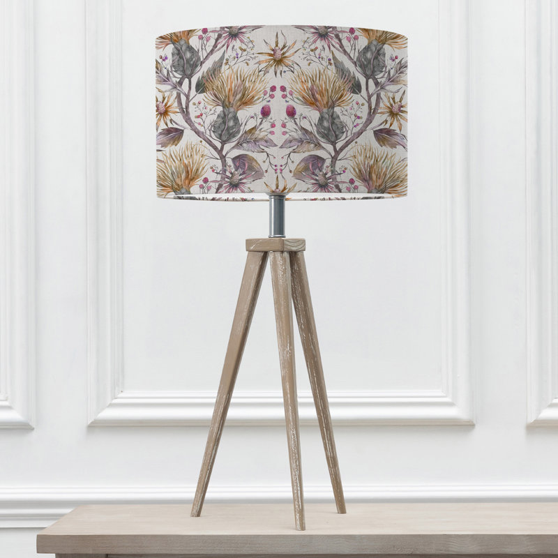 Varys Tripod Lamp, Grey, Purple