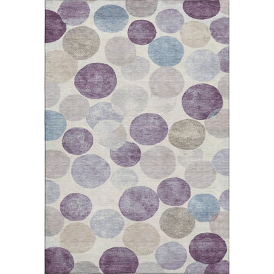 Premium Machine Washable Tiana AMF1951 Geometric Rug