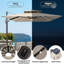 Parasol en porte-à-faux avec base lestée 11 x 9 pi-1459292732-1459292729