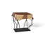 Atlas Figurine/4 Legs End Table