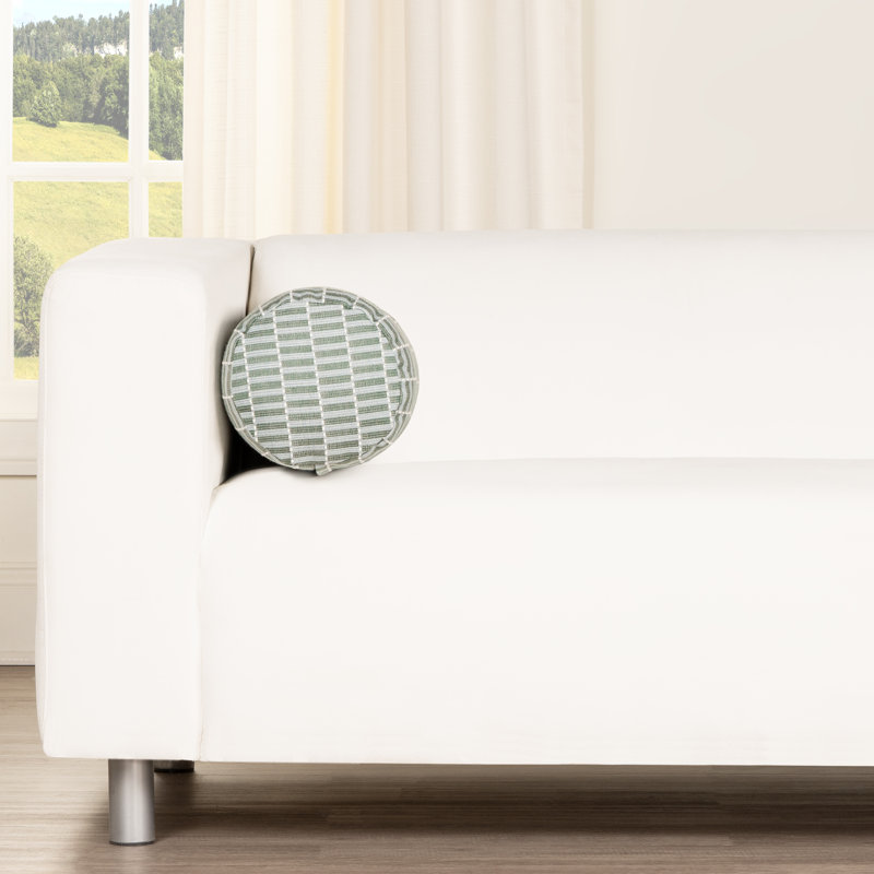 Coussin de traversin d'extérieur Sunbrella Inspired Mist, Brume, 39 po x 8 po