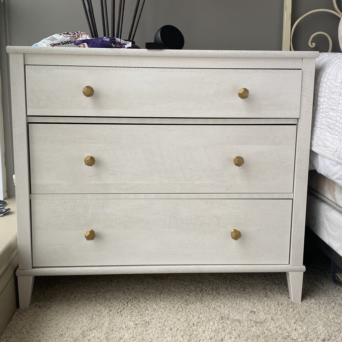 little seeds monarch hill poppy ivory oak 3 drawer dresser Max & Finn Monarch Hill Poppy 3 Drawer Dresser & Reviews