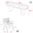 Nordic solid wood oval dining table-102025127