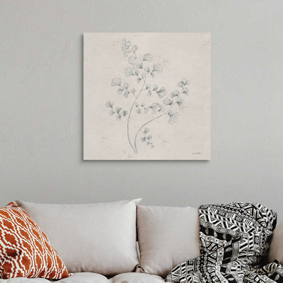 «Soft Summer Sketches IV Sq» par James Wiens - reproduction de dessin sur toile