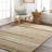 Culbert Striped Handmade Flatweave Jute/Wool Area Rug in Light Gray-88615171