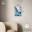 Décoration murale géode en toile Molten Topaz I -585068588-585068591