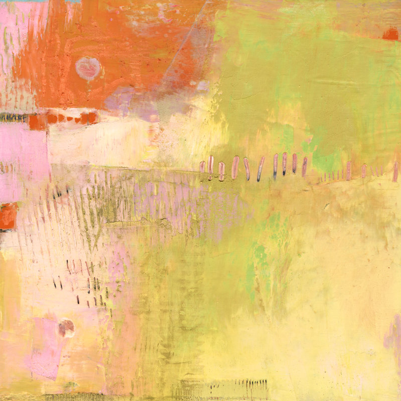 Clanach I by Sue Jachimiec - Wrapped Canvas Painting, 76cm H x 76cm W