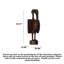 Medieval-Style Bird-Shaped Fibreglass Sculpture As A Floor Decoration