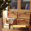 Bibliothèque en bois massif de style européen-110823560