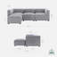 Canapé modulaire 4 pièces Luca-88660208