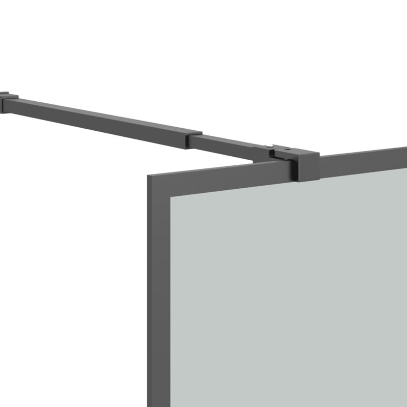 Rinehart 5mm Aluminium Walk in Screen, 195cm H x 140cm W